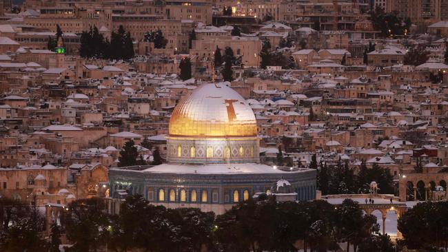 The Dome of the Rock mosque in Jerusalem. Picture: AFP