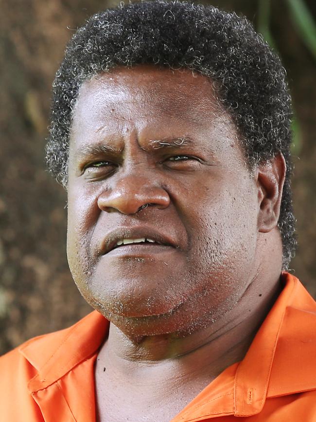 Ankamuthi traditional owner Larry Woosup. PHOTO: BRENDAN RADKE.