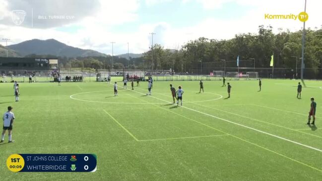 Replay: Bill Turner Football Northern NSW Finals Series Day 1 - St Johns College Woodlawn v Whitebridge High School (Cup)