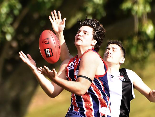 QAFL colts footy between Wilston Grange and Morningside QAFL Colts.Saturday June 3, 2023. Picture, John Gass