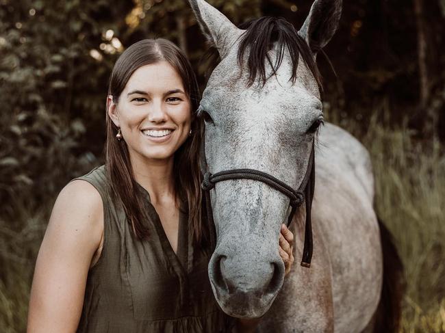 Jessie Gofton channels her passion for horses into running the centre ring for her show society.