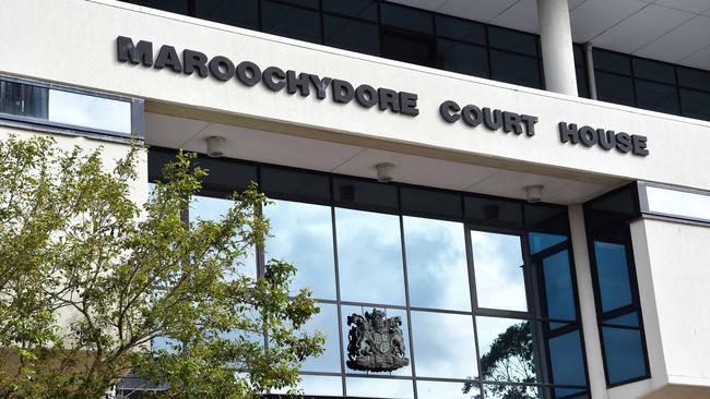 William Brierley faced Maroochydore Magistrates Court from the watch-house on Friday. Picture: Patrick Woods