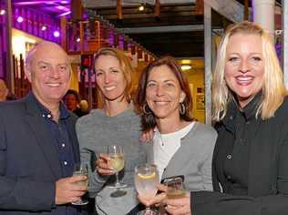 Andrew Stafford, Jade Vernon, Sheelin Coates and Renee Stafford at Noosa alive! opening night. Picture: Contributed