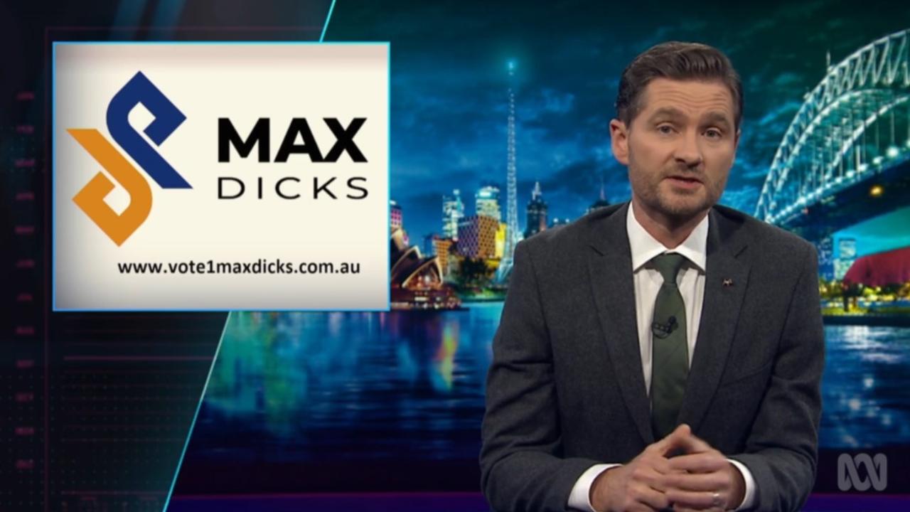 Max’s name has attracted him attention from TV media. Picture: The Weekly, ABC