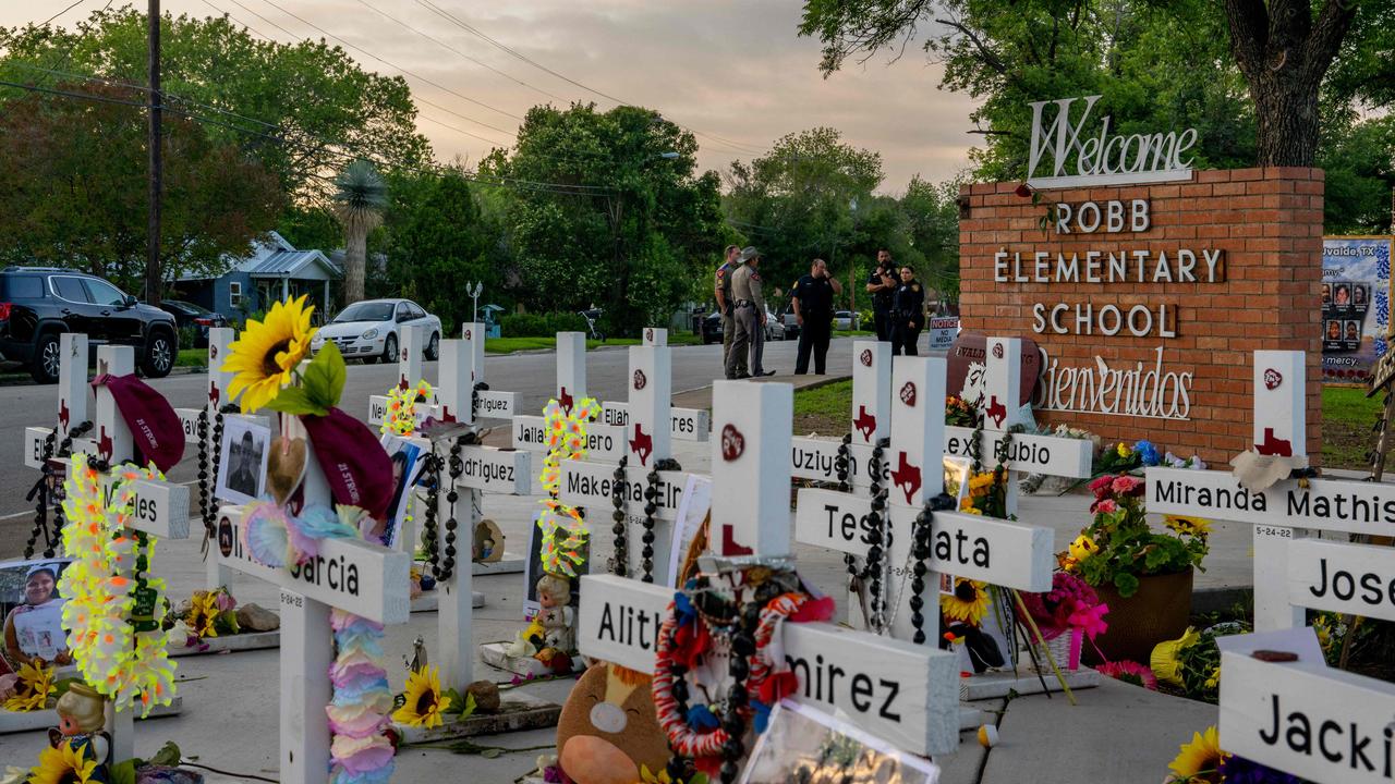 The town is still reeling one year on from the shooting. Picture: Brandon Bell/Getty Images/AFP