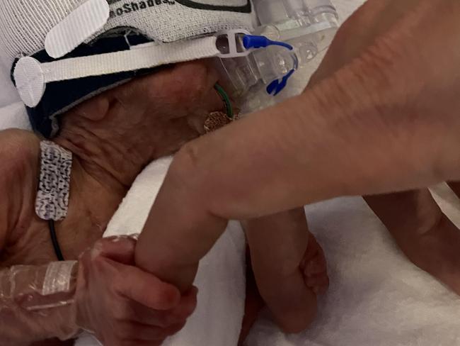 Baby Teddy Kirby spent more than 100 days in neonatal intensive care at The Women’s.