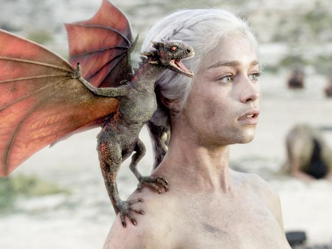 Emilia Clarke went on to make the role of Daenerys Targaryen her own. Picture: Binge