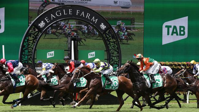 Isn’t it great to have racing back at Eagle Farm? Picture: AAP Image