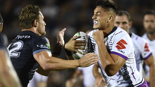 Fa'asuamaleaui is quite the coup for the Titans. Photo: Ian Hitchcock/Getty Images