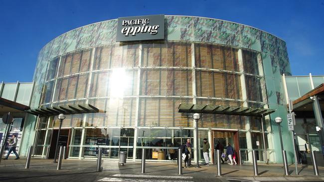 The alleged assaults occurred at Pacific Epping, a shopping complex on High St. Picture: NewsWire / Luis Enrique Ascui