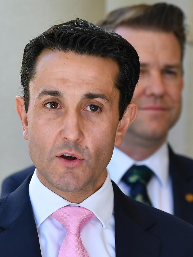 Opposition Leader David Crisafulli. Picture: NewsWire / John Gass