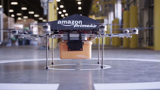 Amazon's drone for parcel delivery. (Picture: Supplied)
