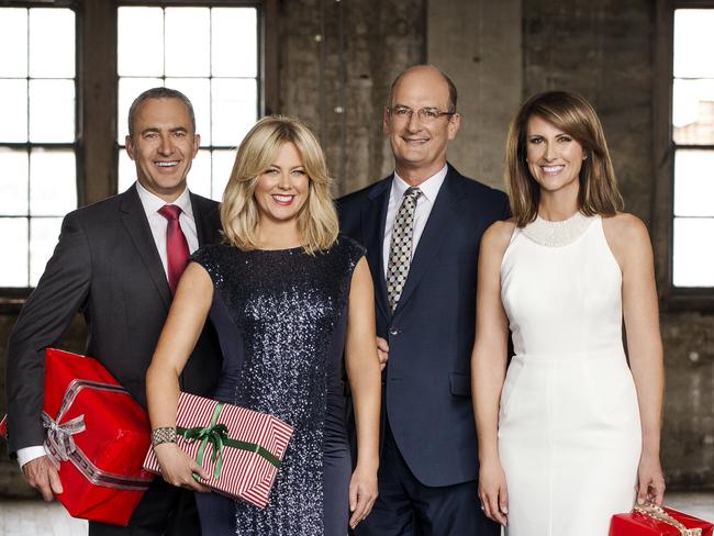 Mark Beretta, Sam Armytage, David Koch and Natalie Barr will host Carols in the Domain.