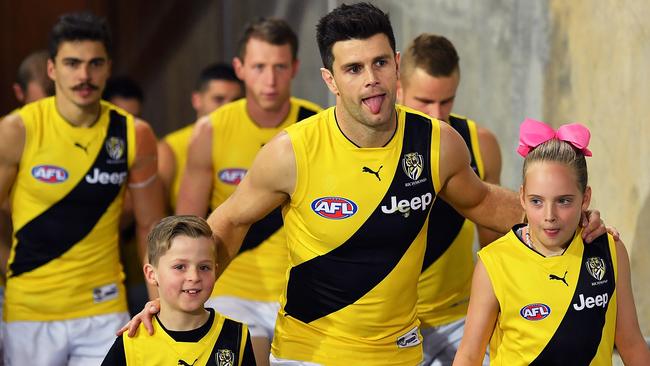 Trent Cotchin is the best captain in the AFL, his star defender Alex Rance says. Picture: Getty Images