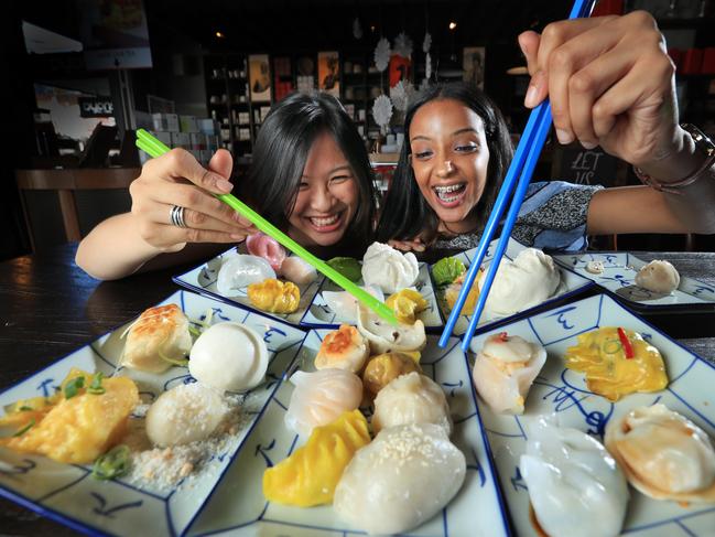 Dig into a dumpling or two this World Dumpling day Picture: Alex Coppel.