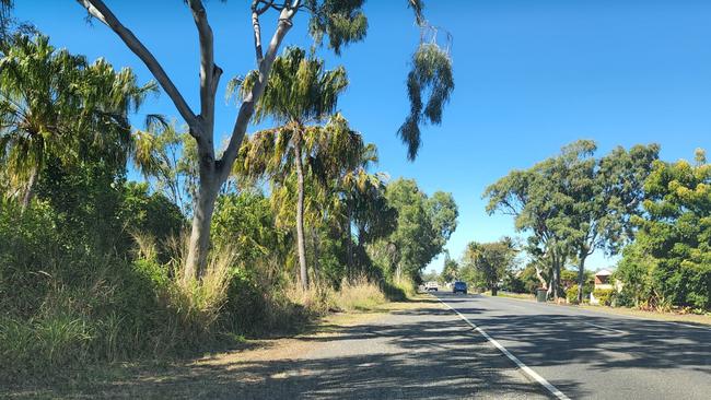 Long grass adjacent to the roadside of the Scenic Highway at Kinka Beach, Yeppoon on July 7, 2022.