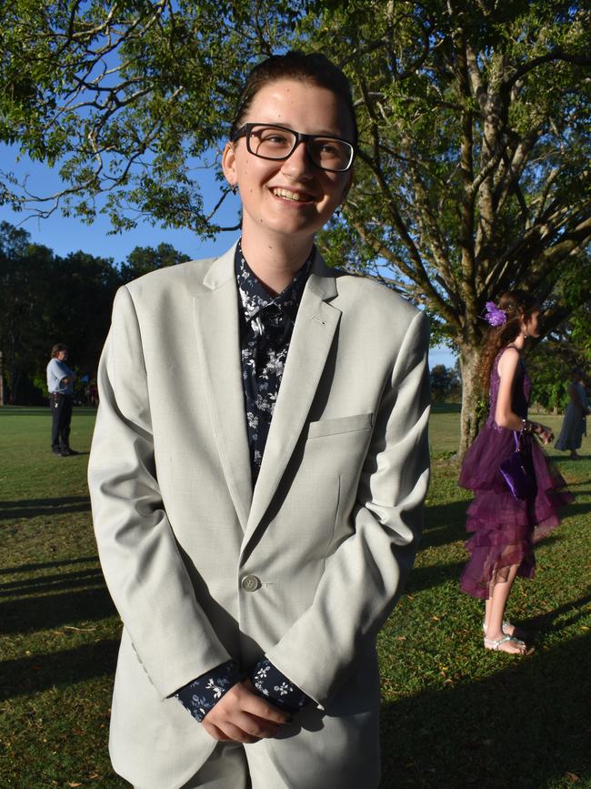 Aimee Houweling at the Pioneer State High School formal at the Mackay Golf Course on Friday November 20. Picture: Zizi Averill