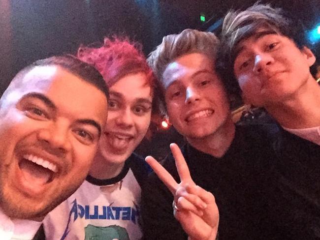 And again with 5SOS: “Such good blokes!”