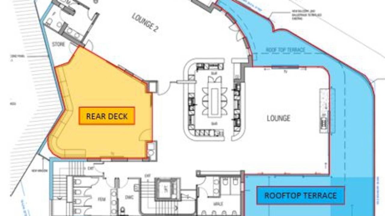 There are plans for a second rooftop area at the Belmont Hotel. Source: Belmont Hotel Group.