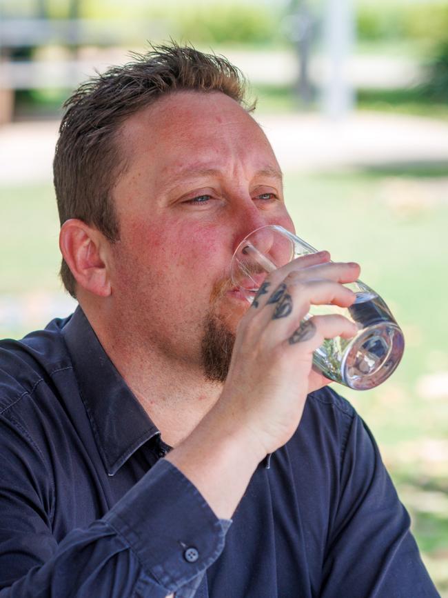 Gladstone Councillor Kahn Goodluck is in favour of fluoride being in the towns drinking water. Pic: Steve Vit