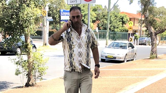 Spiro Kapandritis, 48, pleaded guilty to terrorising a council employee collecting rubbish after he threw a Coke can in her direction. Picture: Eliza Barr