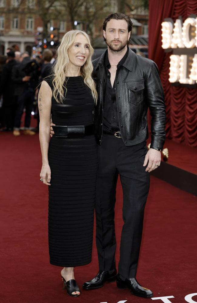 Director Sam Taylor-Johnson, 57, and hunk Aaron Taylor-Johnson, 34, first met when the actor was just 18. Photo: John Phillips/Getty Images.