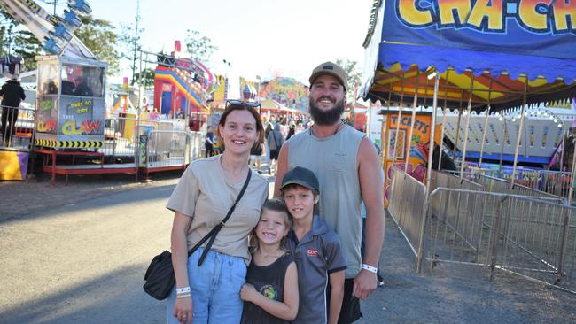 The Altmann family at the Gatton Show on Saturday, July 22, 2023. Picture: Peta McEachern