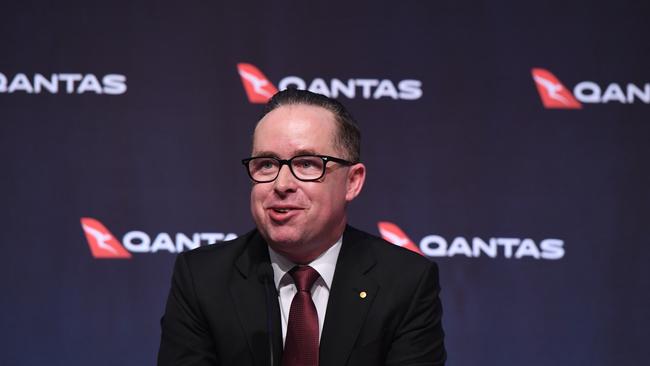 Qantas head Alan Joyce was among CEOs who signed the letter.