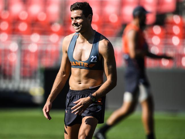 Josh Kelly is in red-hot SuperCoach form for GWS — and his owners. Picture: AAP