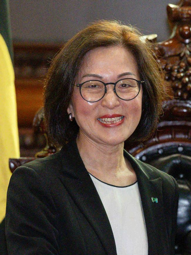 ‘Press the reset button,’ says Gladys Liu.