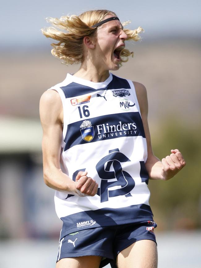 South Adelaide's Jack Delean. Picture: Cory Sutton, SANFL