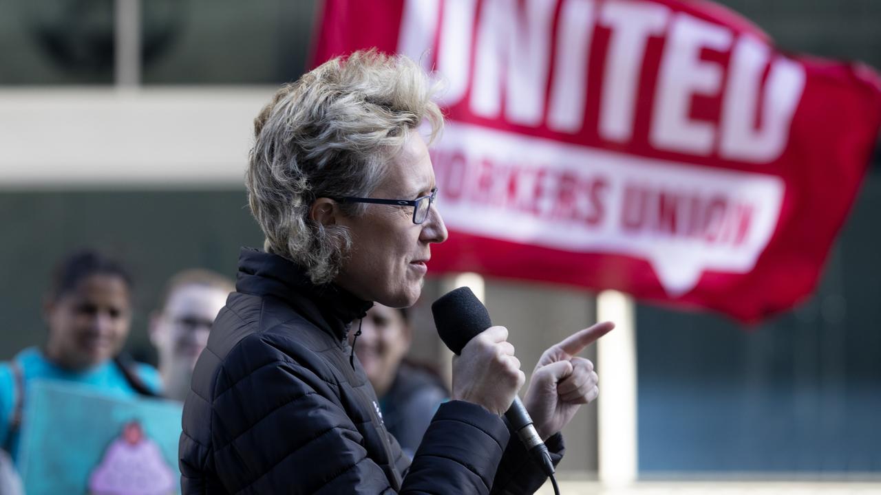 ACTU Secretary Sally McManus said that source of Australia’s price pressures required investigation. Picture: NCA NewsWire / Nikki Short