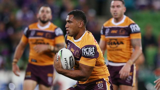 Tevita Pangai Jnr’s playing future is up in the air with the Sydney Roosters believed to have shown interest in his signature (Photo by Michael Dodge/Getty Images)