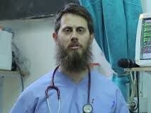 A tweet showing Tareq Kamleh, the former Adelaide doctor who joined IS. Picture: Twitter