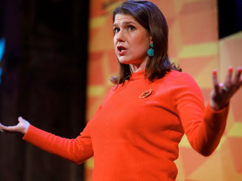 Liberal Democrats leader Jo Swinson. Picture: AFP