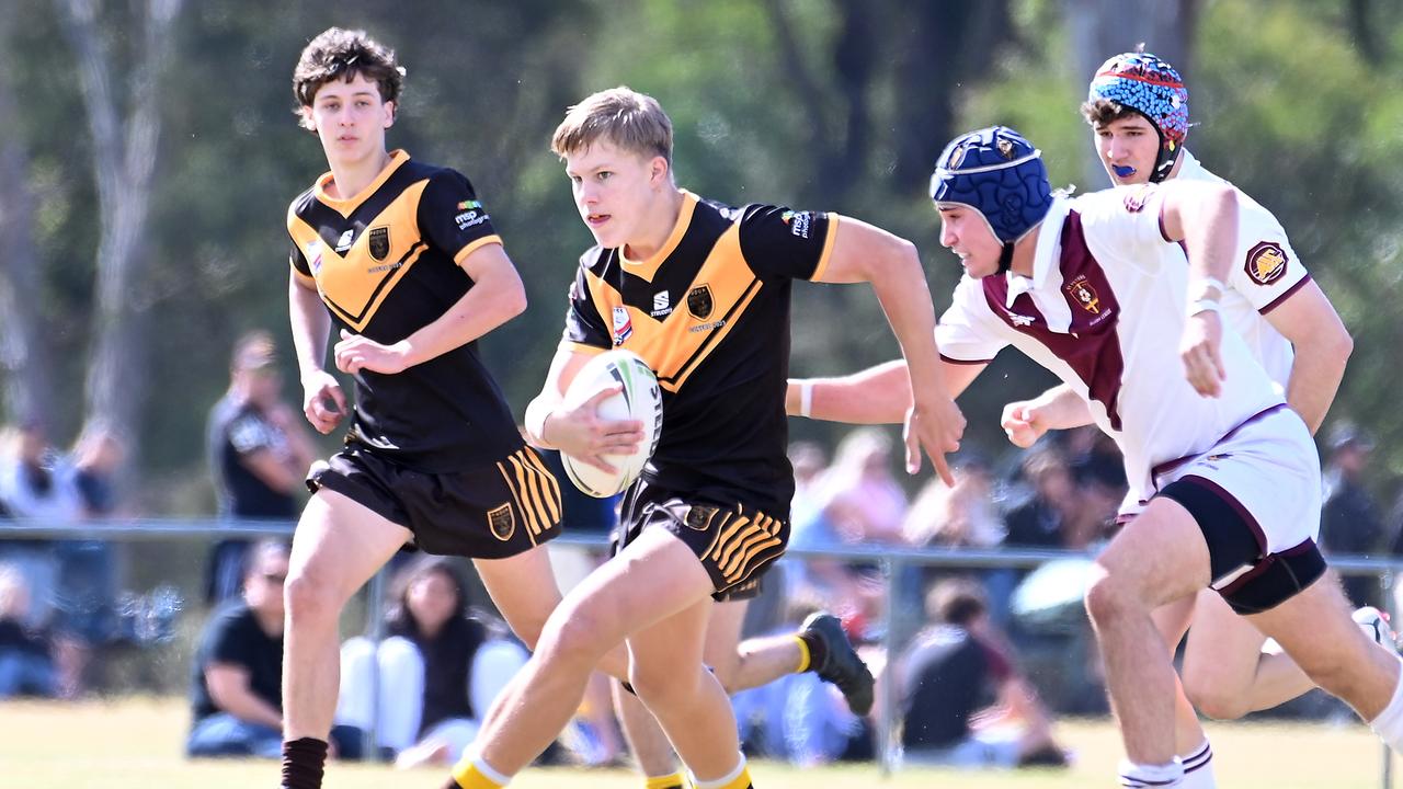 St Peter’s v Padua in a Second XIII game. Picture, John Gass