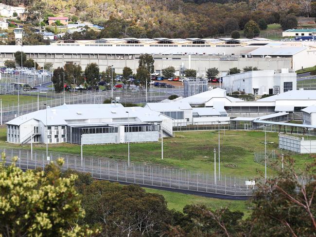 In-person visits at Risdon Prison are expected to return in April. Picture: Zak Simmonds