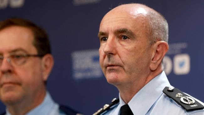 Assistant commissioner Scott Lee oversaw the disaster victim identification process that Dr Wilson-Wilde was running back in Australia. Picture: NCA NewsWire / Damian Shaw