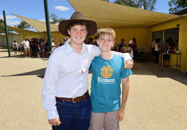 Cameron and Aaron Klan of Peak Crossing. Picture: David Nielsen