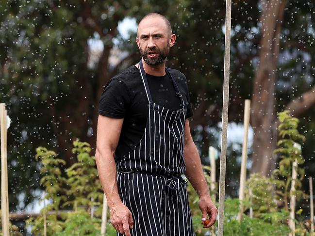 Peppermint Bay restaurant head chef Toby Annear. Picture: LUKE BOWDEN