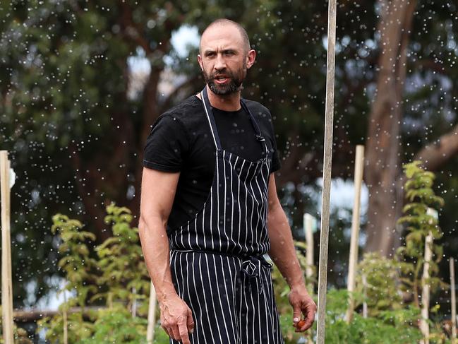 Peppermint Bay restaurant head chef Toby Annear. Picture: LUKE BOWDEN