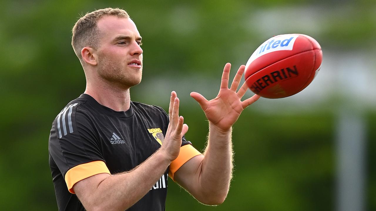 Tom Mitchell returns to pre-season training.