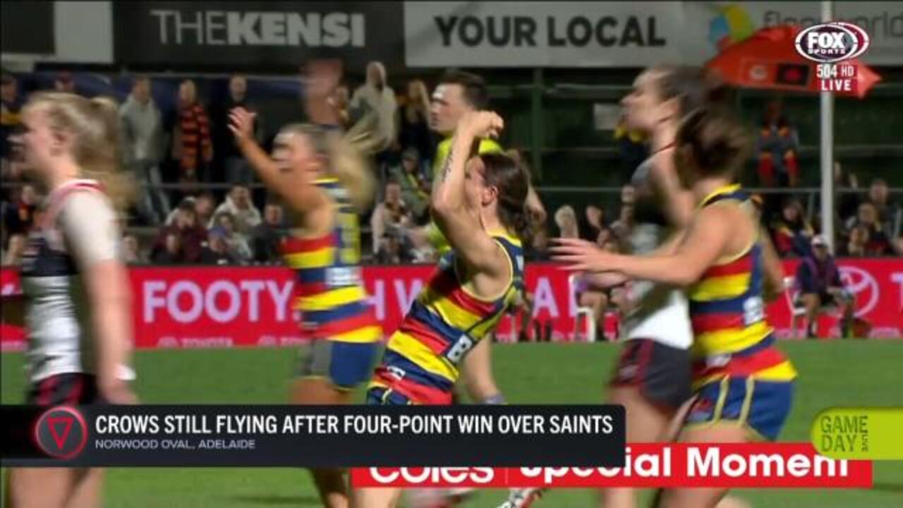 Adelaide Crows continue strong AFLW run