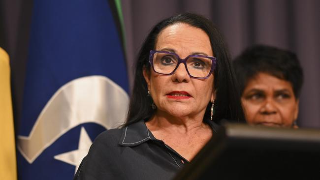 Minister for Indigenous Australians Linda Burney at Parliament House in Canberra. Picture: NCA NewsWire / Martin Ollman