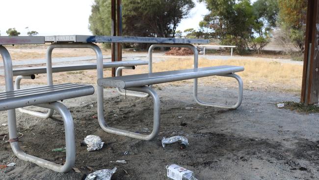 Ceduna is a dry town but evidence of heavy alcohol consumption can be seen across the town. Picture: Andrew Brooks