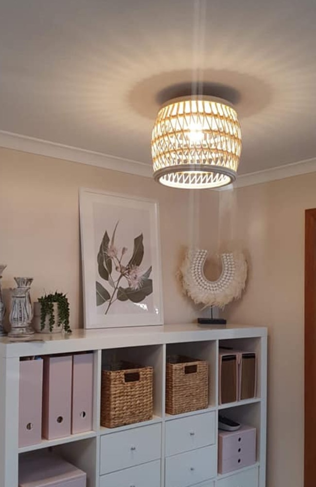 Rattan pendant light deals bunnings