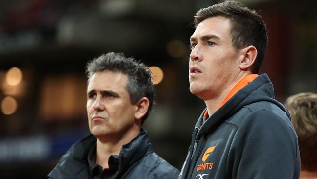 Jeremy Cameron will spend more time on the sidelines. Picture. Phil Hillyard