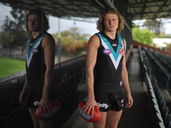 The 20-year-old is confident he will be right to play in next week’s preliminary final. Picture: Tom Huntley