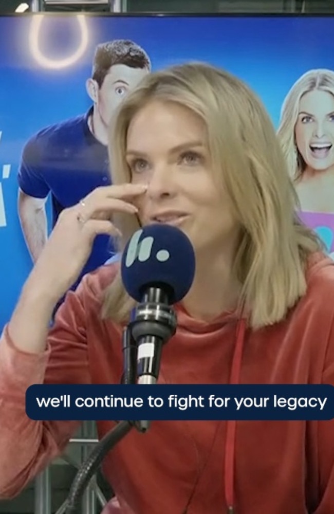 Erin Molan in tears as she shares tragic news about brave youngster ...