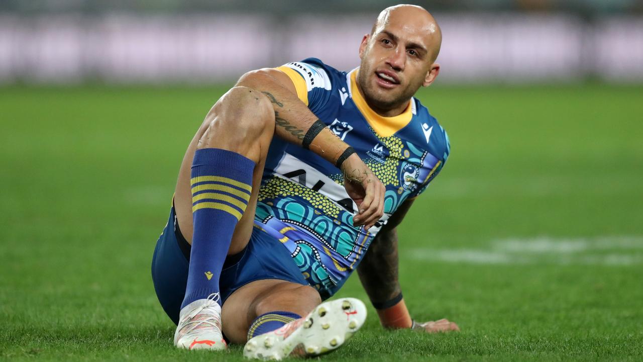 Blake Ferguson may have played his last game for the Eels.